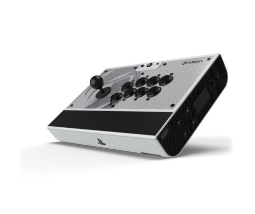 Nacon Daija Arcade Stick, Playstation, harmaa - Ohjain