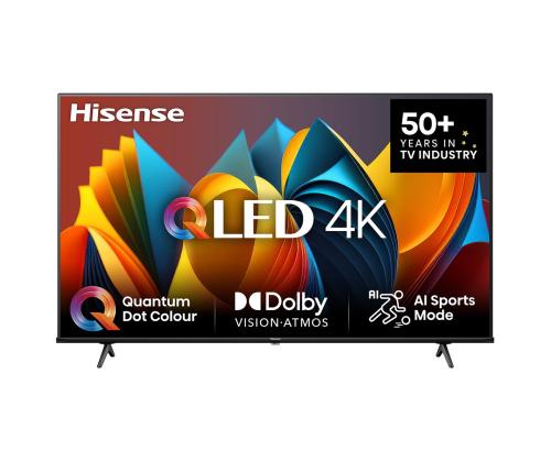 Hisense E7NQ, 75'', 4K UHD, QLED, musta - TV