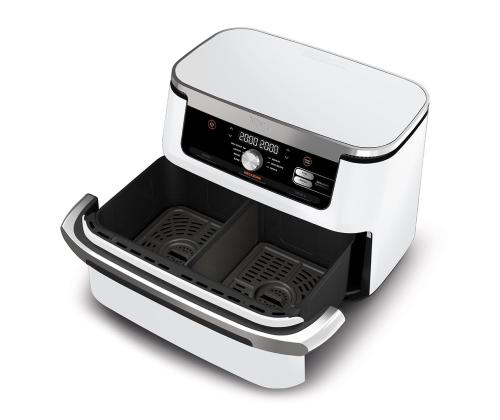Ninja Foodi FlexDrawer Dual, 10,4 L, 2470 W, valkoinen - Kuumailmapannu