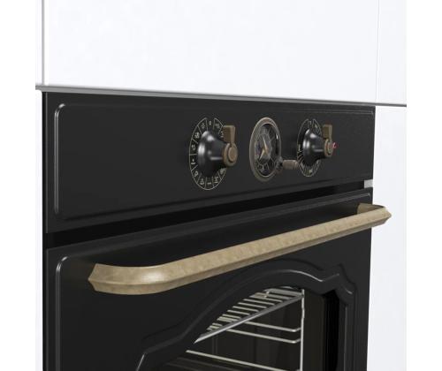 Gorenje, 77 L, musta - Integroitu uuni