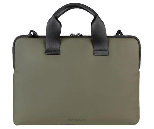 Tucano Gommo Slim Brief, 14´´, vihreä - Kannettavan tietokoneen laukku