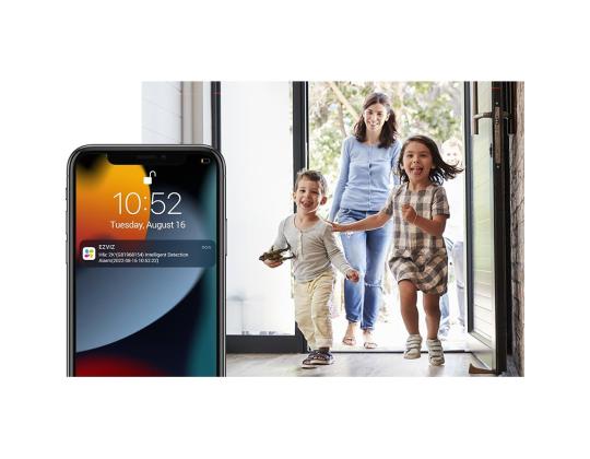 EZVIZ H6C, 2 MP, Wi-Fi, ihmisen tunnistus, yötila, valkoinen - Käännettävä kamera