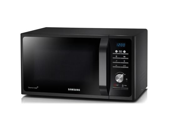 Samsung, 23 L, 800 W, musta - Mikroaaltouuni grillillä