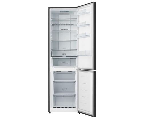 Hisense, NoFrost 336 L, korkeus 201 cm, musta - Jääkaappi ja pakastin