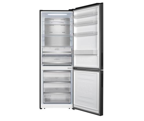 Hisense, NoFrost, 495 L, 200 cm, musta - Jääkaappi ja pakastin