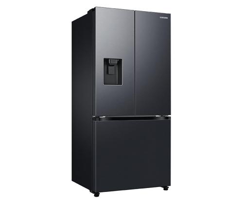 Samsung, ranskalainen ovi, NoFrost, 495 L, 178 cm, musta - SBS-Külmik