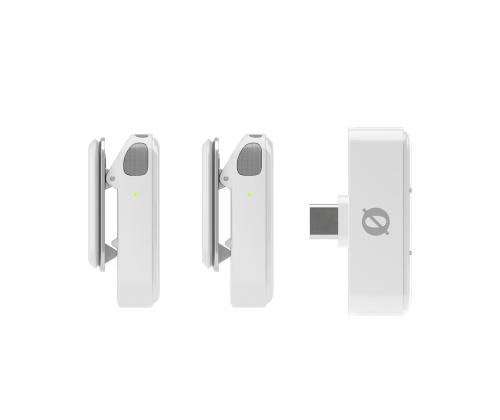 Rode Wireless Micro, USB-C, valkoinen - Langaton mikrofonijärjestelmä
