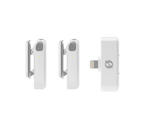 Rode Wireless Micro, Lightning, valkoinen - Langaton mikrofonijärjestelmä