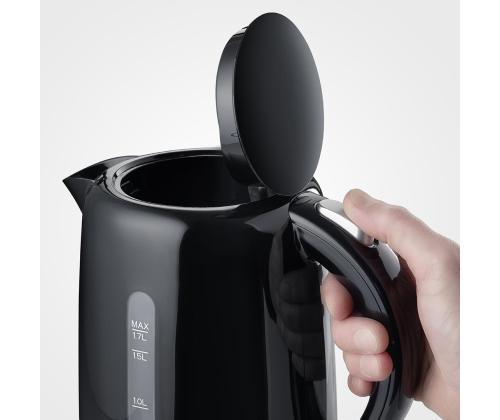 Severin, 1,7 L, 2200 W, musta - Vedenkeitin, sähköinen vedenkeitin