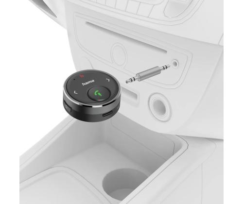 Hama Bluetooth®-vastaanotin autoihin, 3,5 mm, musta - Bluetooth-vastaanotin