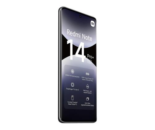 Xiaomi Redmi Note 14 Pro+ 5G, musta - Älypuhelin