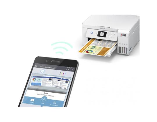 Epson EcoTank L4266, WiFi, kaksipuolinen, valkoinen - Monitoiminen värimustesuihkutulostin