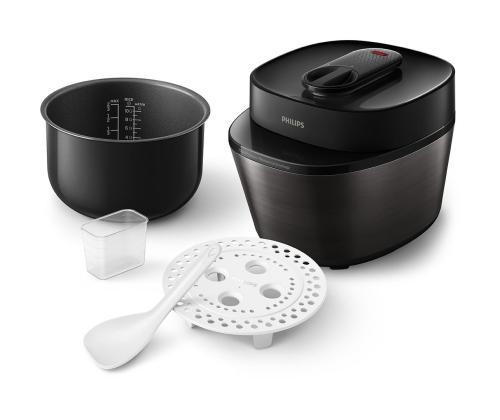 Philips All-in-One-keitin, 5 L, 1000 W, musta - All-in-One-keitinlaite