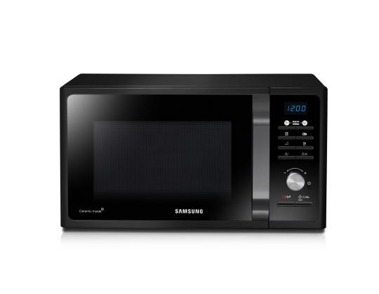 Samsung, 23 L, 800 W, musta - Mikroaaltouuni grillillä