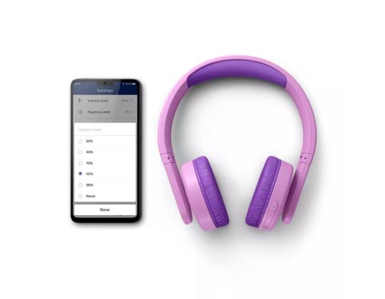 Philips TAK4206BL/00, pinkki - Lasten langattomat kuulokkeet