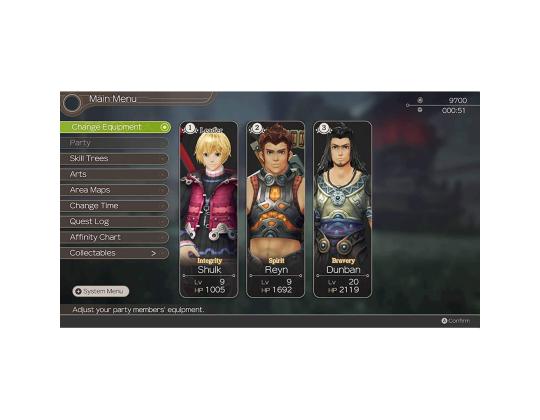 Vaihda peliä Xenoblade Chronicles: Definitive Edition