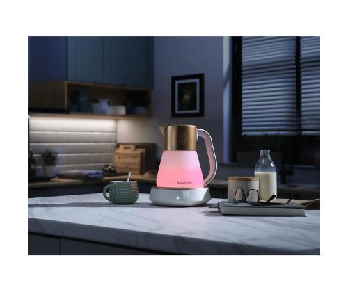 Russell Hobbs Calm vedenkeitin, 1,7 L - Lasinen vedenkeitin