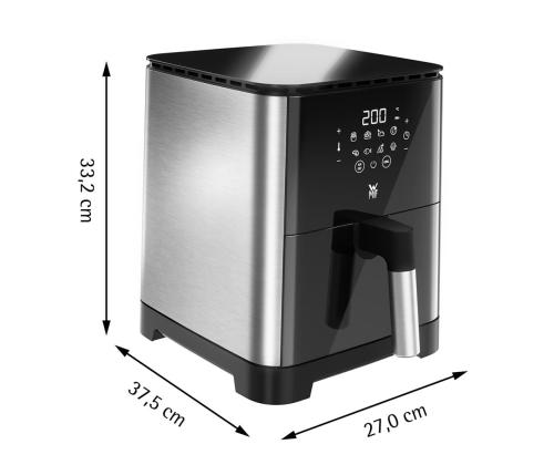 WMF Multi Taste, 4,6 L, 1550 W, musta - Kuumailmapannu fritti