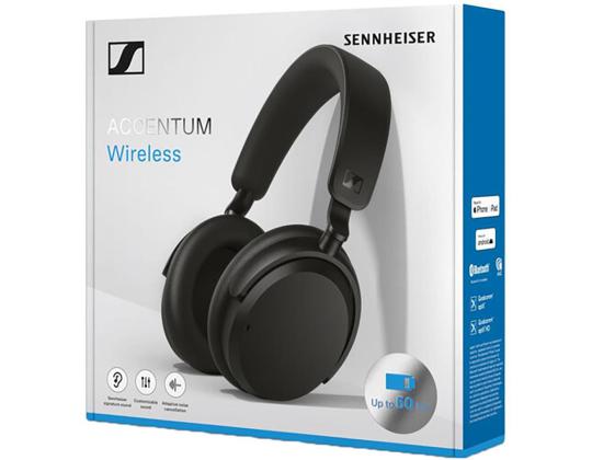 Sennheiser ACCENTUM Wireless, melunvaimennus, musta - Langattomat over-the-ear kuulokkeet