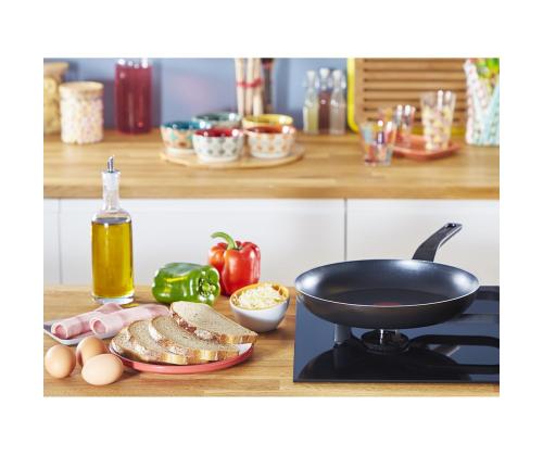 Tefal Simply Clean, 24 cm, musta - paistinpannu
