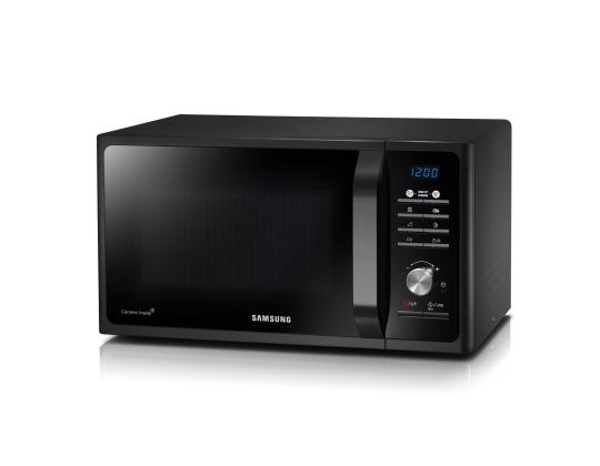 Samsung, 23 L, 800 W, musta - Mikroaaltouuni grillillä