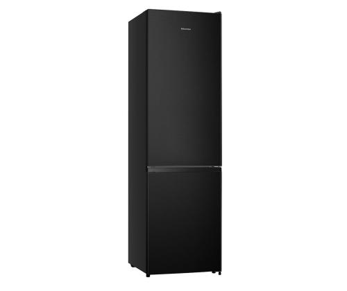 Hisense, NoFrost 336 L, korkeus 201 cm, musta - Jääkaappi ja pakastin