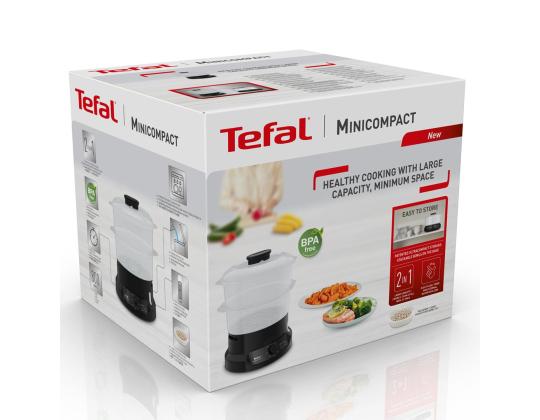Tefal Minicompact, 800 W, musta - Höyrystin
