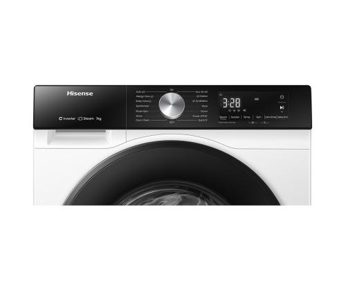 Hisense, 7 kg, syvyys 43,5 cm, 1200 rpm - Pesukone, jossa on lastauskapasiteetti