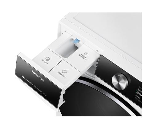 Hisense, 12 kg, syvyys 61 cm, 1400 kierrosta minuutissa - Kannettava pesukone