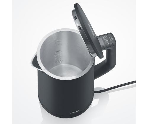 Vedenkeitin temp.reg Severin, musta 1,7 L