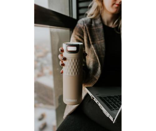 Etna Grip kahvimuki, beige, 500 ml - Termoskannu