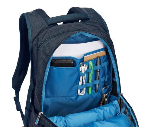 Thule Construct, 15.6", 28 L, musta/sininen - Kannettava tietokone reppu