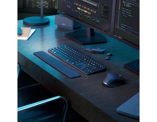 Logitech MX Keys S, US, musta - Langaton näppäimistö