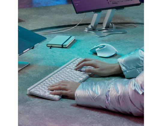 LOGITECH MX Keys S, US, harmaa - Langaton näppäimistö
