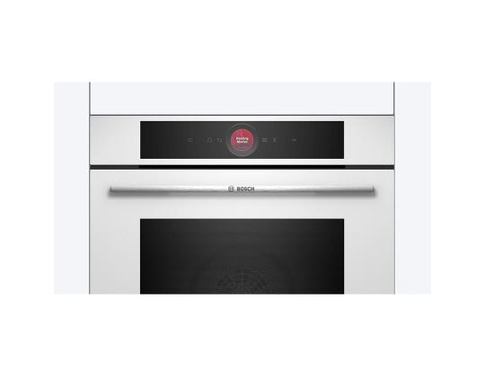 Bosch, Series 8, pyrolyyttinen puhdistus, 71 L, valkoinen - Integroitu uuni