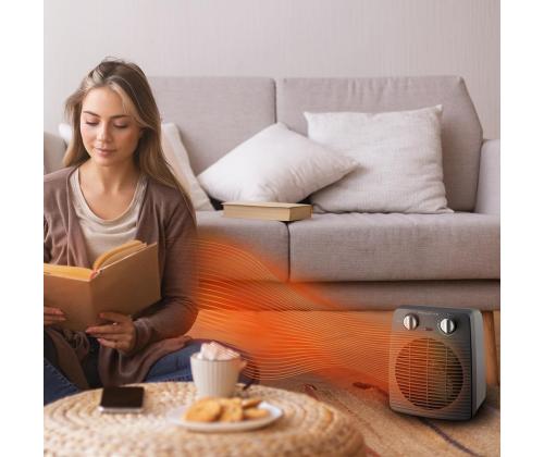 Rowenta Compact Power, 2000 W, tumehall - Soojapuhur