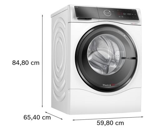 Bosch, sarja 8, i-Dos, 10,5 kg/6 kg, syvyys 62,2 cm, 1400 rpm - Pesukone, jossa on kuivausrumpu