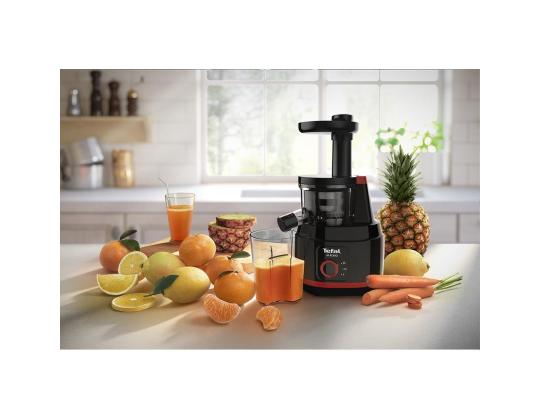 Tefal Juiceo, 150 W, musta - Hidas mehupuristin