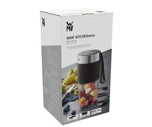 WMF KITCHENminis Mix on the Go, must - minisekoitin - Mini blenderi