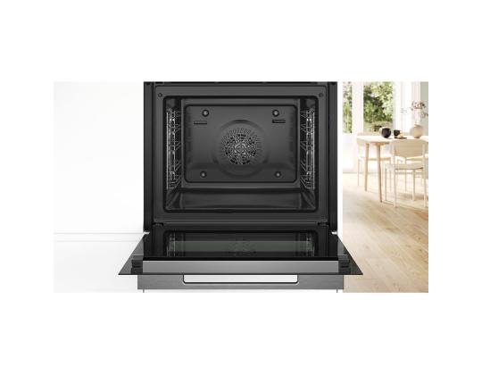 Bosch, Series 8, pyrolyyttinen puhdistus, 71 L, valkoinen - Integroitu uuni