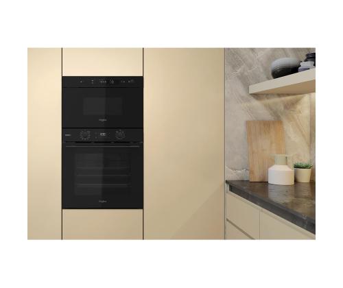 Whirlpool, 22 L, musta - Integroitu mikroaaltouuni