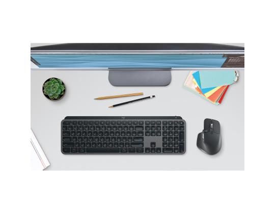 Logitech MX Keys S, US, musta - Langaton näppäimistö