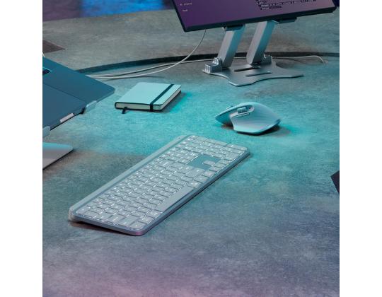 LOGITECH MX Keys S, US, harmaa - Langaton näppäimistö