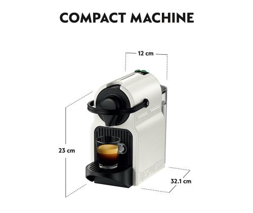 Krups Nespresso Inissia, valkoinen - Kapselikahvinkeitin
