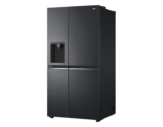 LG, vesi- ja jääannostelija, 635 L, korkeus 179 cm, musta - SBS jääkaappi