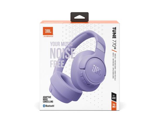 JBL Tune 770NC, mukautuva melunvaimennus, violetti - langattomat korvakuulokkeet