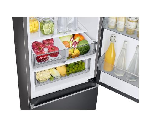 Samsung BeSpoke, NoFrost, 186 cm, 344 L, musta - Jääkaappi ja pakastin