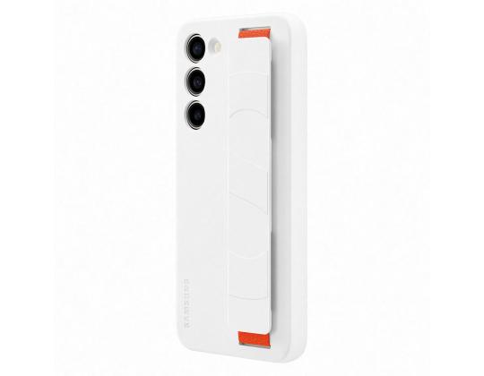 SAMSUNG Galaxy S23+, Silicone Grip Case, valkoinen - Kotelo