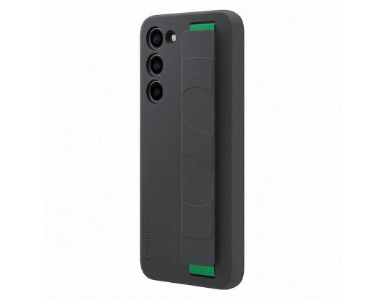 SAMSUNG Galaxy S23+, Silicone Grip Case, musta - Kotelo
