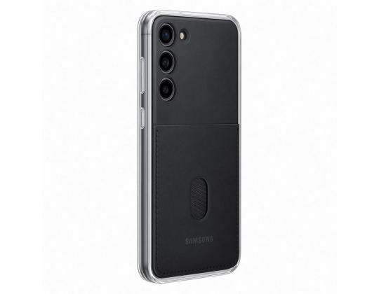 SAMSUNG kehyskuori, Galaxy S23+, musta - Älypuhelimen kotelo